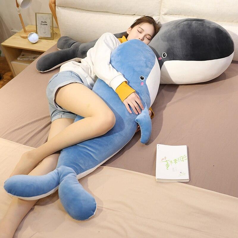 Blue Giant Kawaii Whale Plushie - Image 5