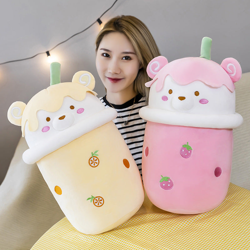 Boba Milk Tea Cartoon Plush Toy - Image 6