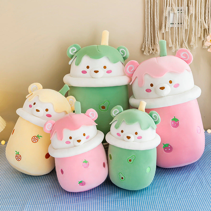 Boba Milk Tea Cartoon Plush Toy - Image 4