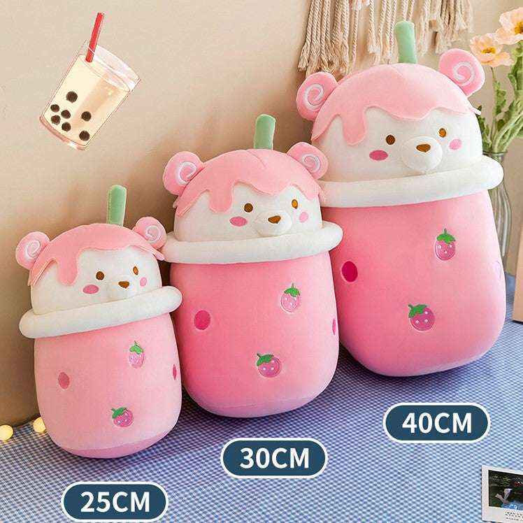 Boba Milk Tea Cartoon Plush Toy - Image 3