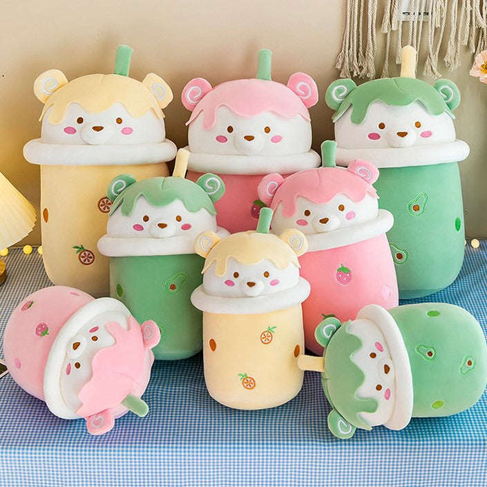 Boba Milk Tea Cartoon Plush Toy - Image 2