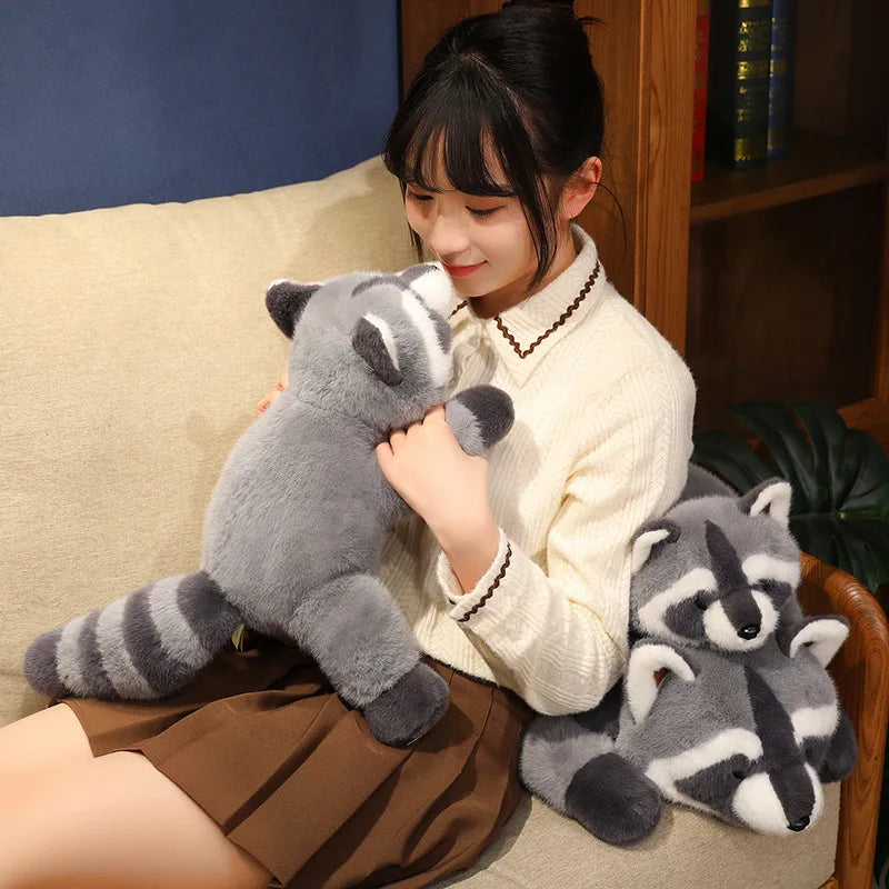 Boomer the Fluffy Raccoon Plushie - Image 3