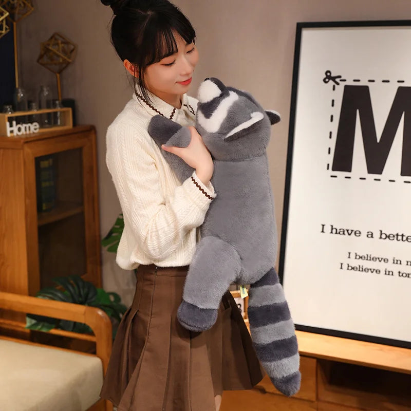 Boomer the Fluffy Raccoon Plushie - Image 12