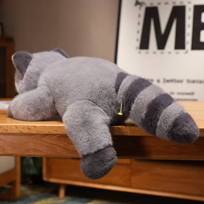 Boomer the Fluffy Raccoon Plushie - Image 9