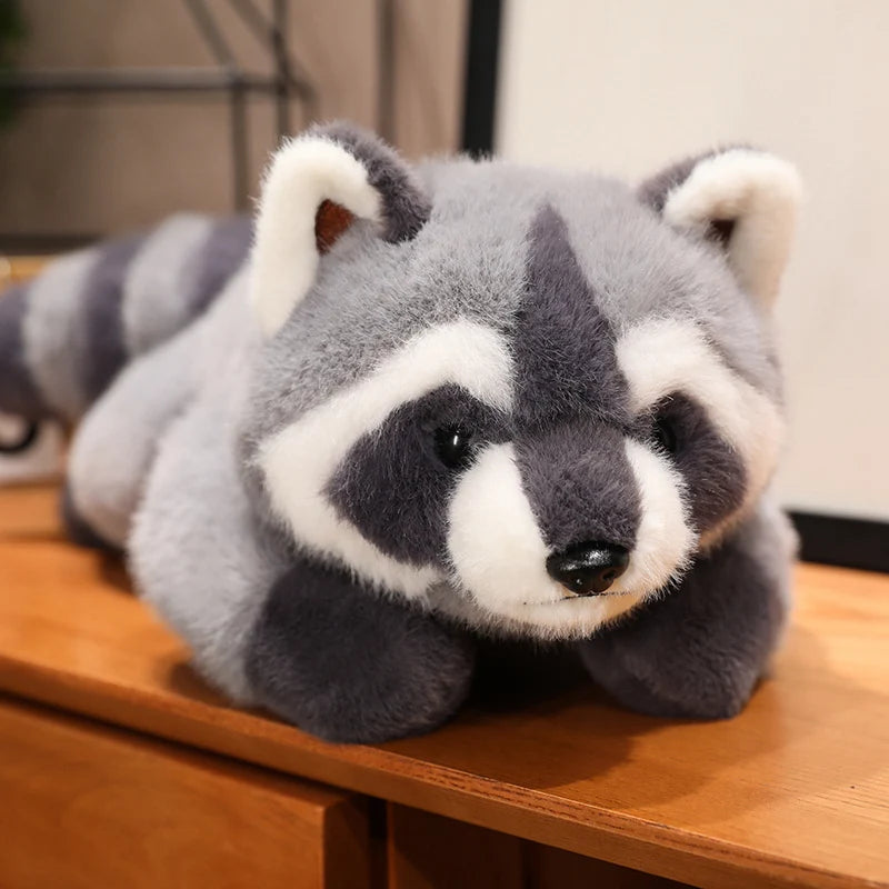 Boomer the Fluffy Raccoon Plushie - Image 7