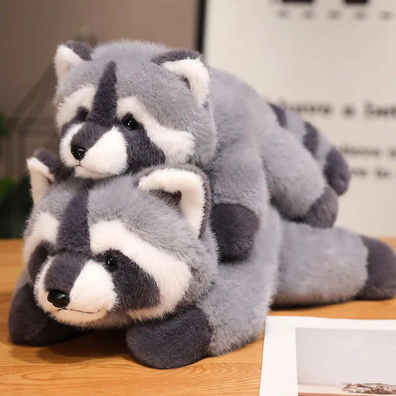 Boomer the Fluffy Raccoon Plushie - Image 8