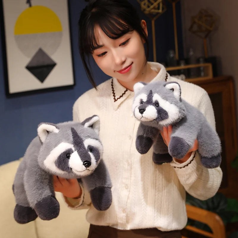 Boomer the Fluffy Raccoon Plushie - Image 5
