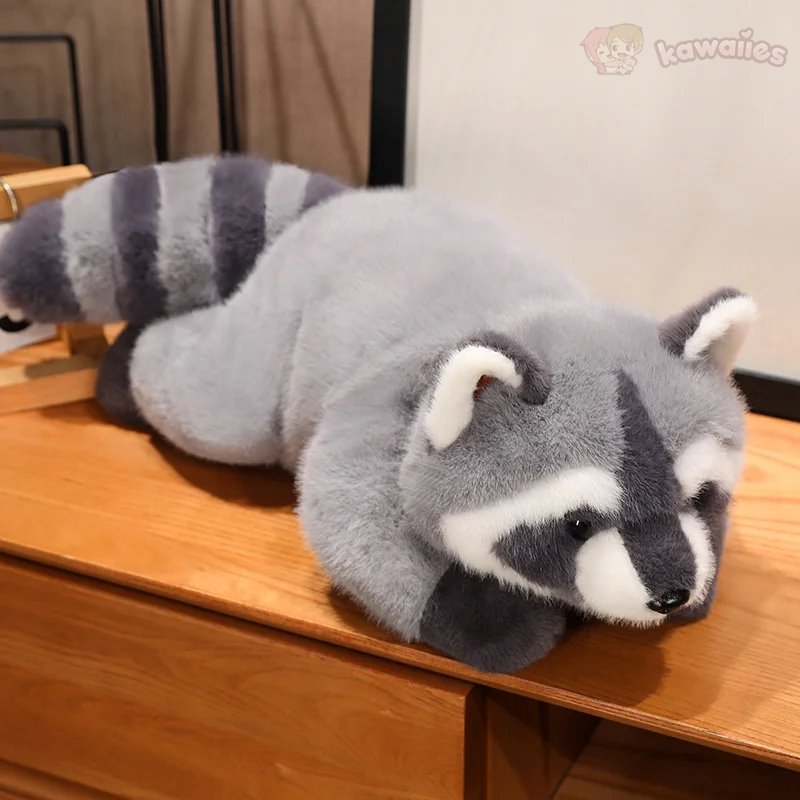 Boomer the Fluffy Raccoon Plushie - Image 15