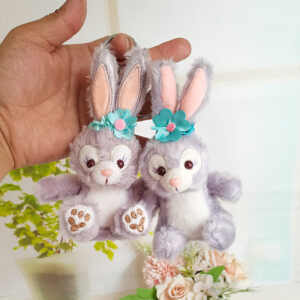 Bunny Plush Pendant Keychain