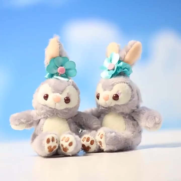 Bunny Plush Pendant Keychain - Image 4