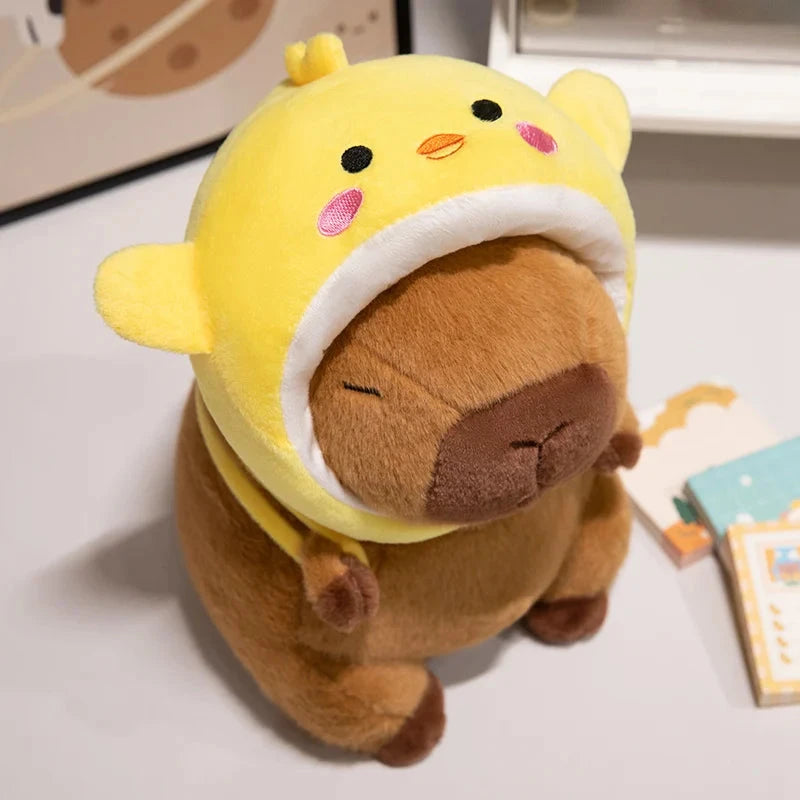 Capybara Animal Cosplay Hat Plushies - Image 15