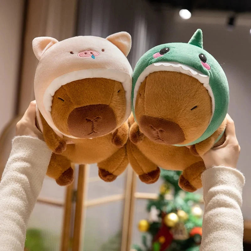 Capybara Animal Cosplay Hat Plushies - Image 5