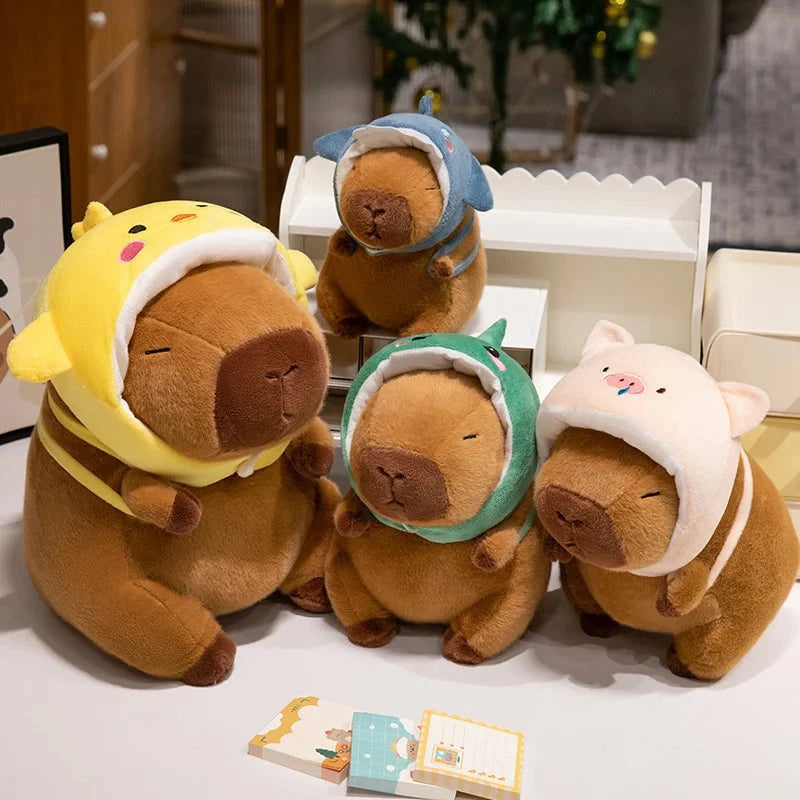 Capybara Animal Cosplay Hat Plushies - Image 6