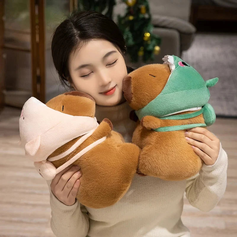 Capybara Animal Cosplay Hat Plushies - Image 4