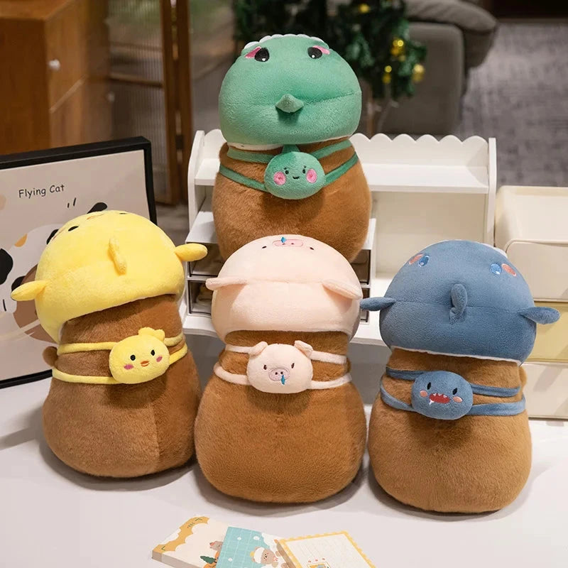 Capybara Animal Cosplay Hat Plushies - Image 3