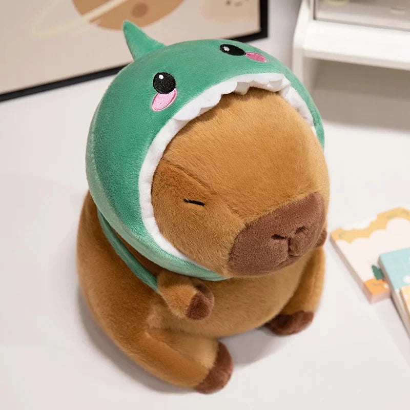 Capybara Animal Cosplay Hat Plushies - Image 16