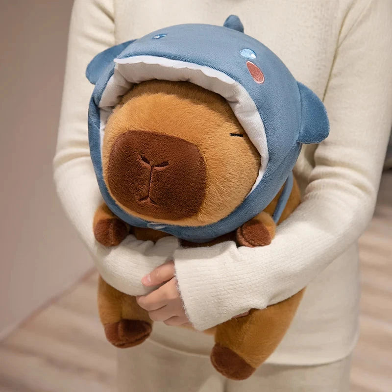 Capybara Animal Cosplay Hat Plushies - Image 12