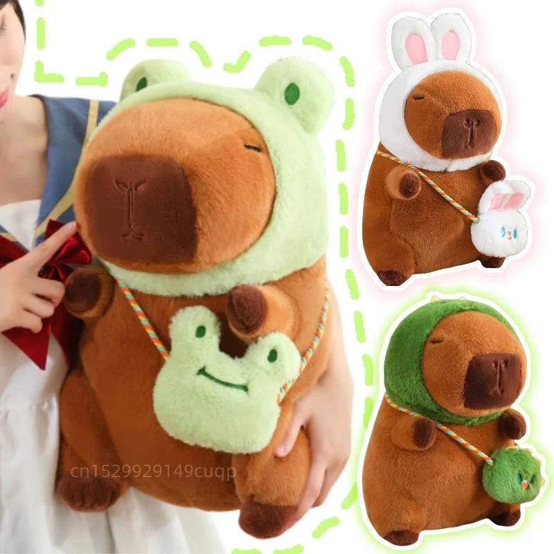 Capybara Frog Besties Costume Plush - Image 3