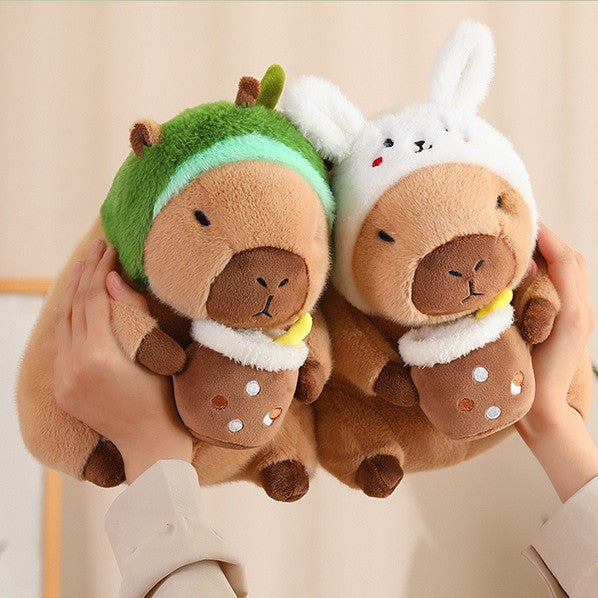 Capybara Plush Toy Family (6 Styles) - Image 2
