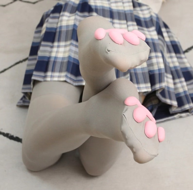 Cat Paw Socks Thigh High - Image 6