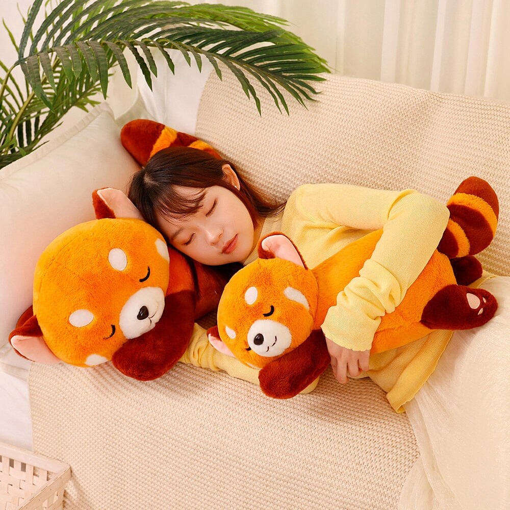 Chai the Sleeping Red Panda Plushie - Image 8