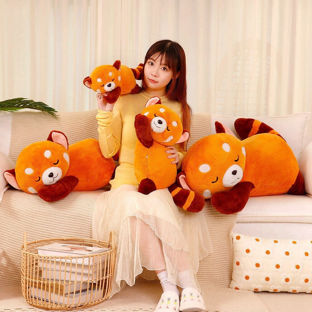 Chai the Sleeping Red Panda Plushie - Image 7