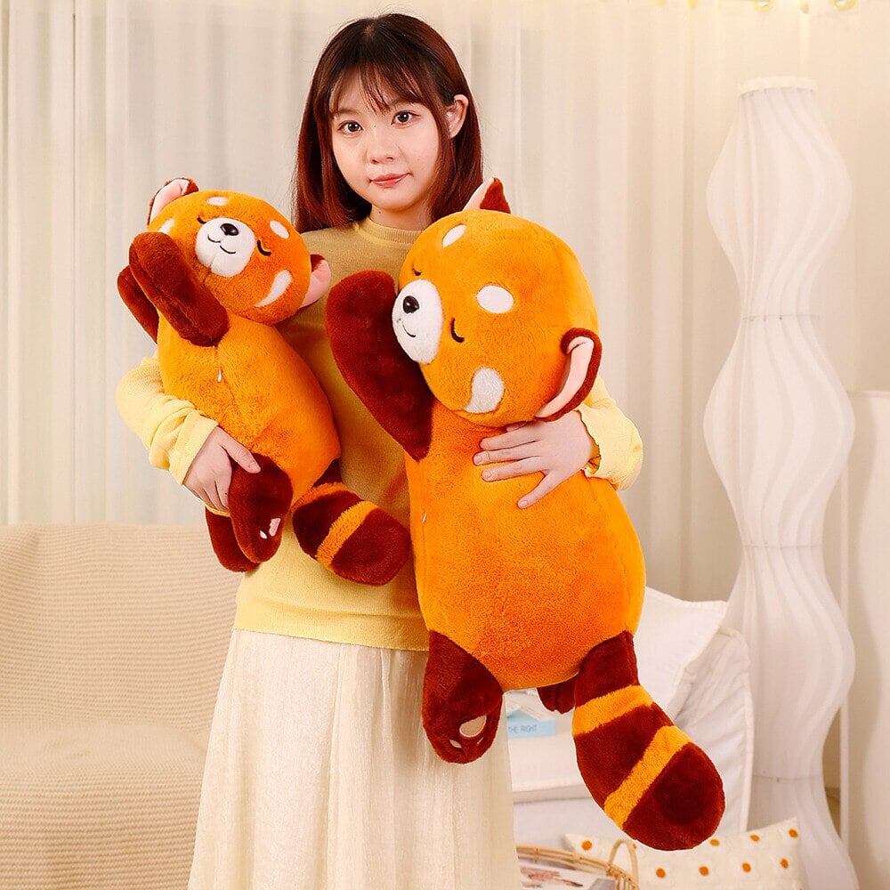 Chai the Sleeping Red Panda Plushie - Image 4