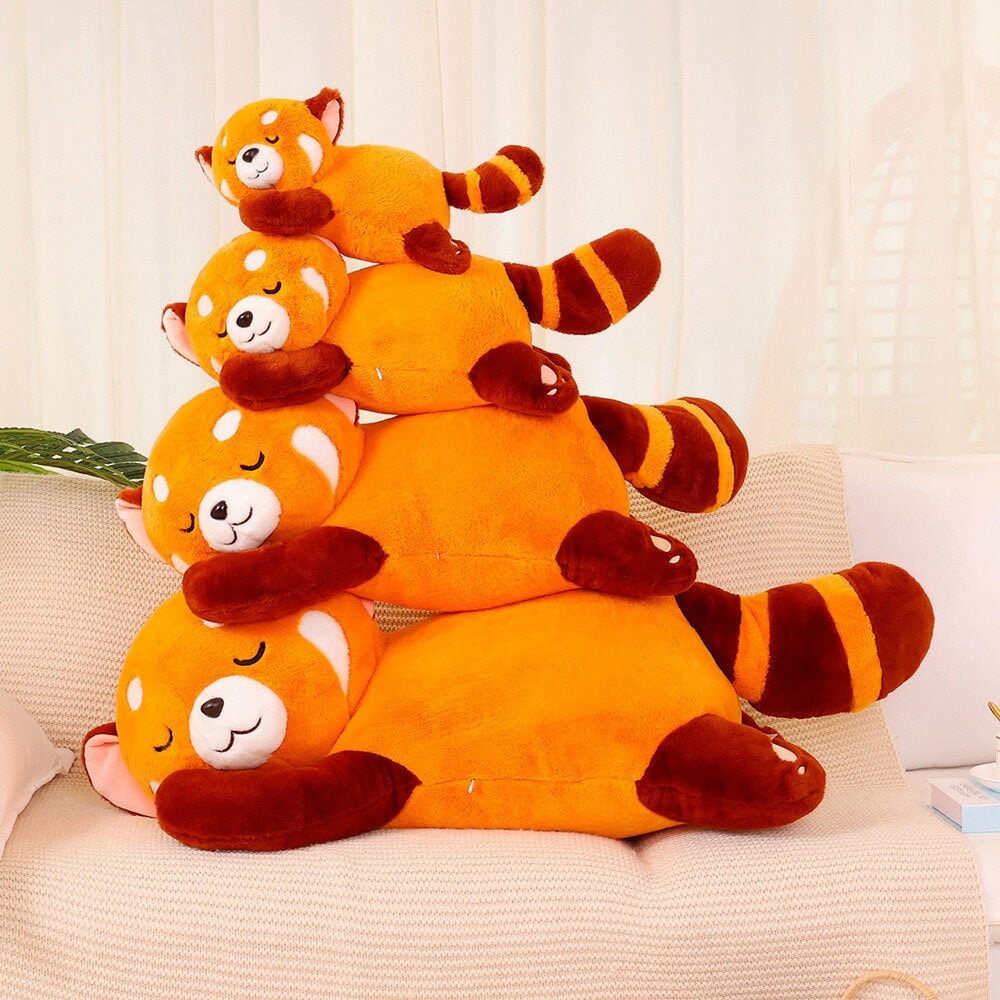 Chai the Sleeping Red Panda Plushie - Image 3