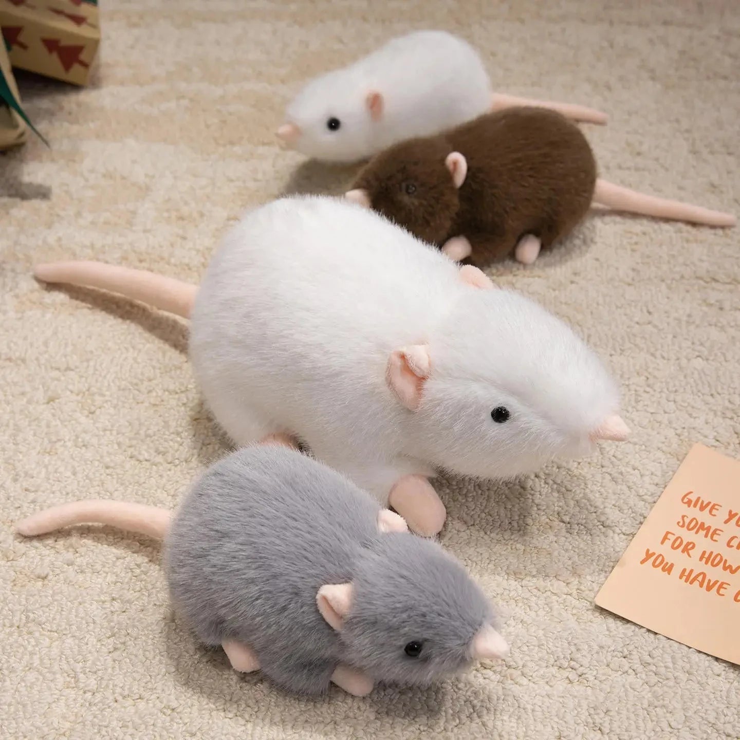 Cheesingtons the Lovable Mouse Plushie Family - Image 2