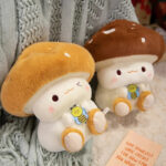 Chibi Mushroom Plush Buddies