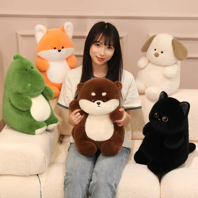 Chonky Fuzzy Animal Plush Friends - Image 3