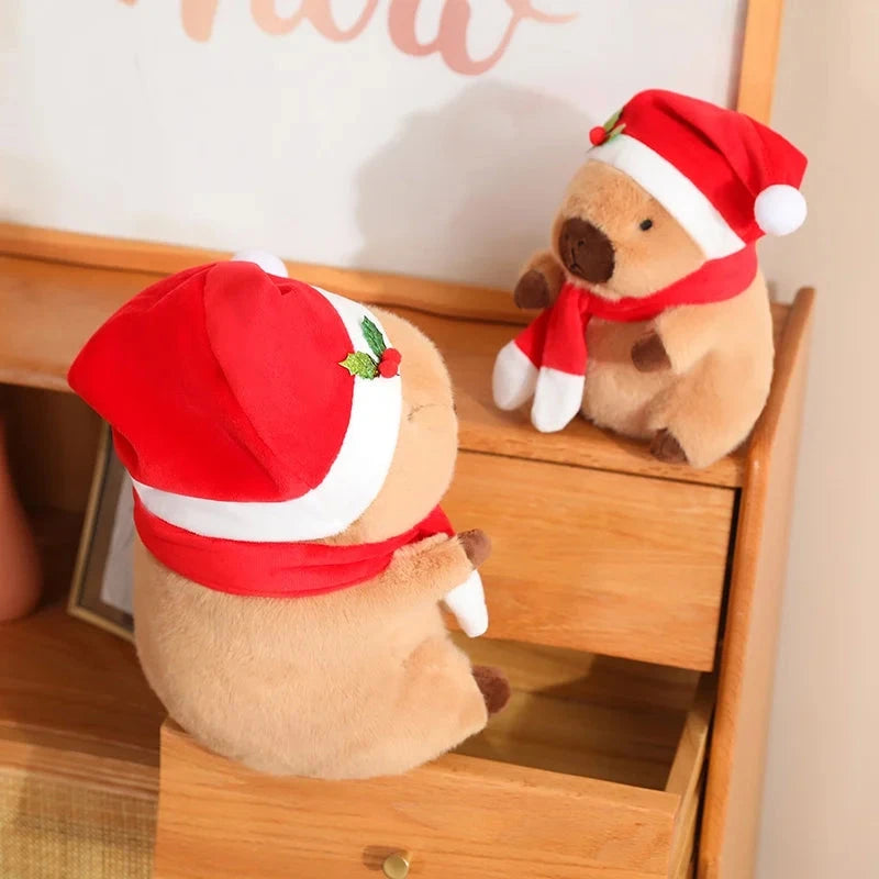 Christmas New Year Baby Capybara Plushies - Image 13