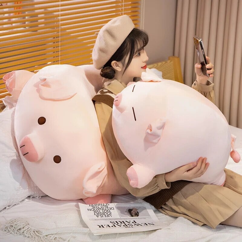 Chubby Chonky Pink Piggy Plushies | NEW - Image 3