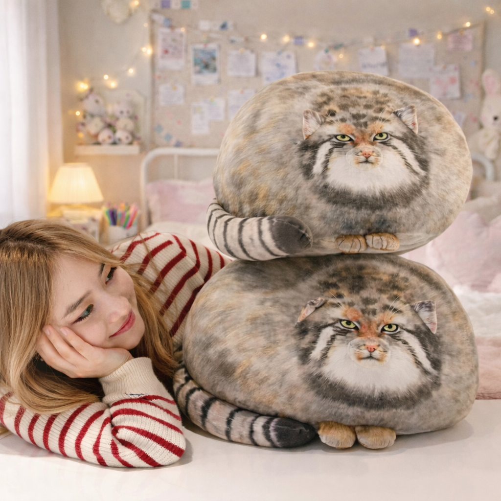 Chubby Pallas Cat Plush - Image 4