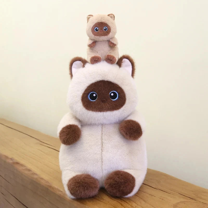 Churu, Boba & Mocca The Snuggly Cat Plush Squad - Image 5