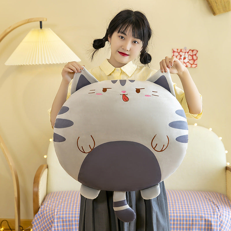Cookie Cat Round Plush Cushion - Image 6