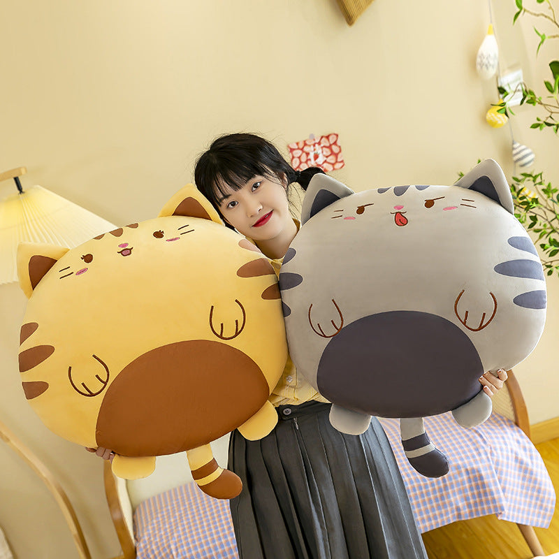 Cookie Cat Round Plush Cushion - Image 2