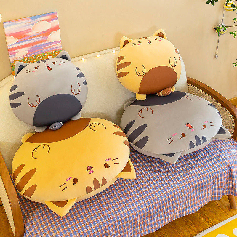 Cookie Cat Round Plush Cushion - Image 3
