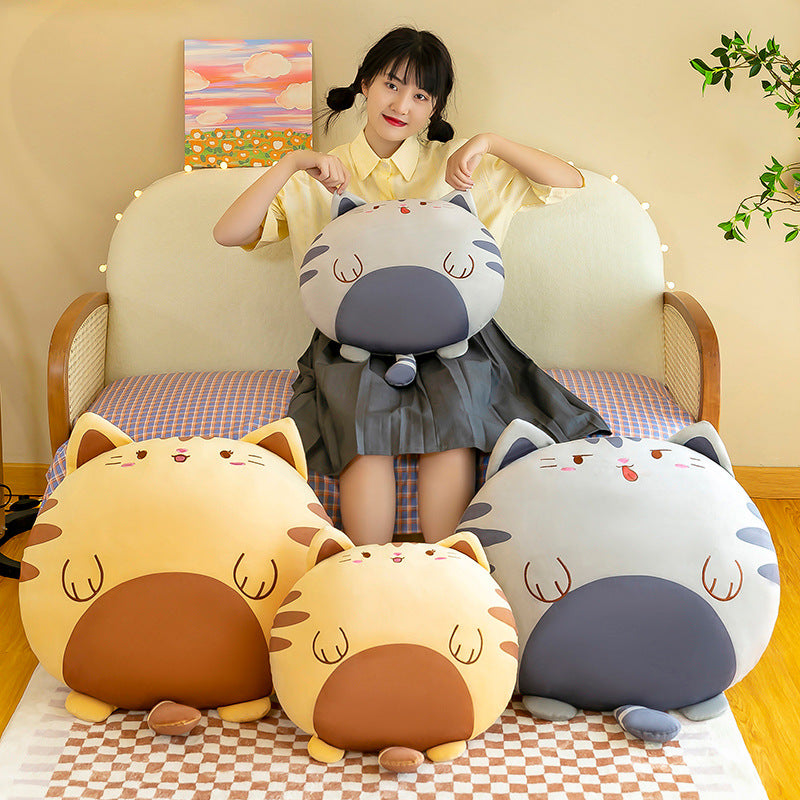 Cookie Cat Round Plush Cushion - Image 4