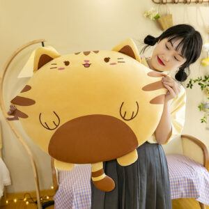 Cookie Cat Round Plush Cushion