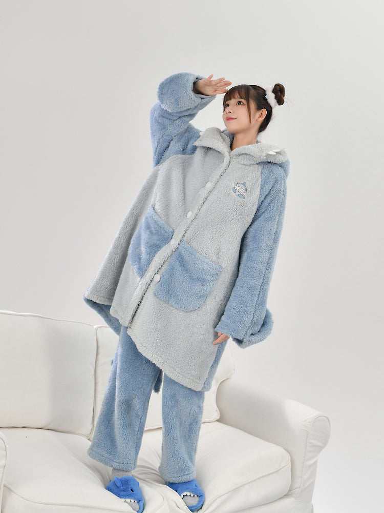 Cozy Shark Pajama Set - Image 5