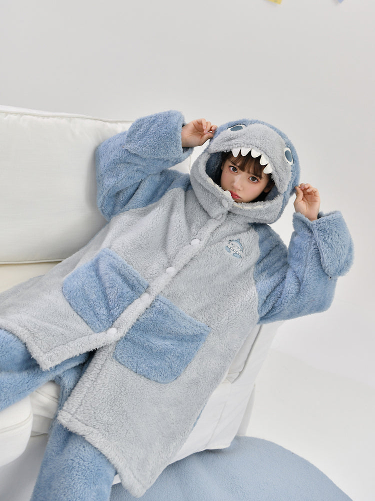 Cozy Shark Pajama Set