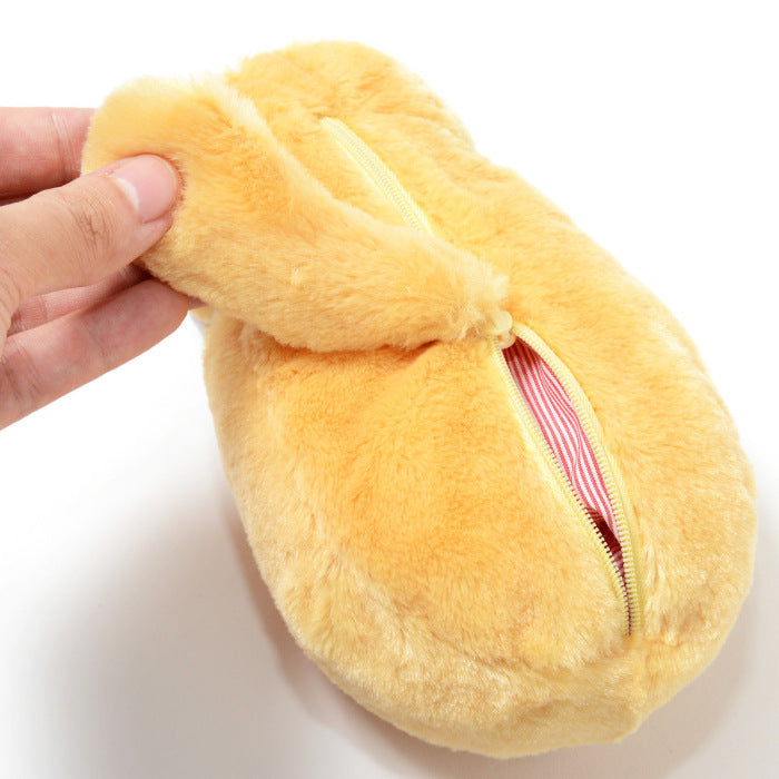 Cute Cat Plush Pencil Case - Image 4