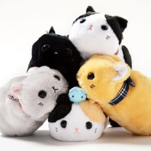 Cute Cat Plush Pencil Case