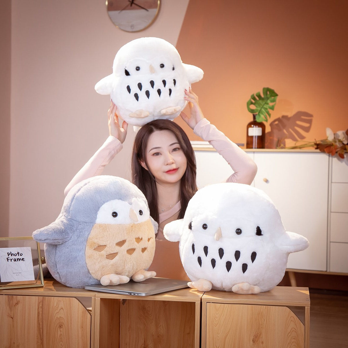 Cute Chonky Owl Plushies - Image 3