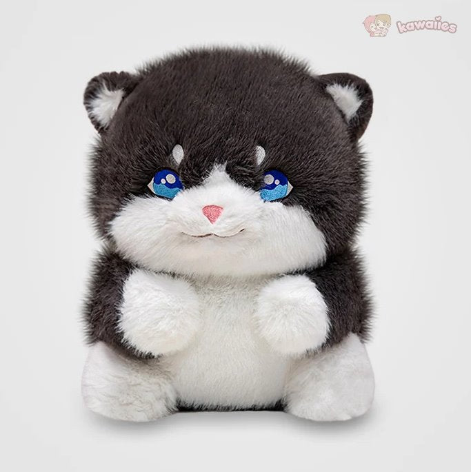 Cute Chubby Gray Ginger Cat Plushies - Image 18
