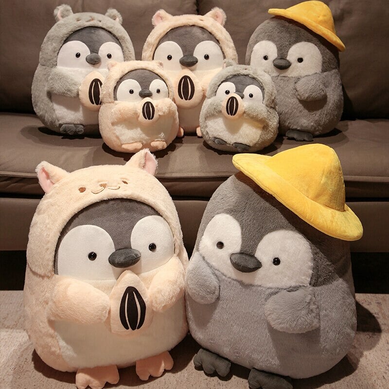 Cute Cuddly Penguin Plushie Family - Image 15