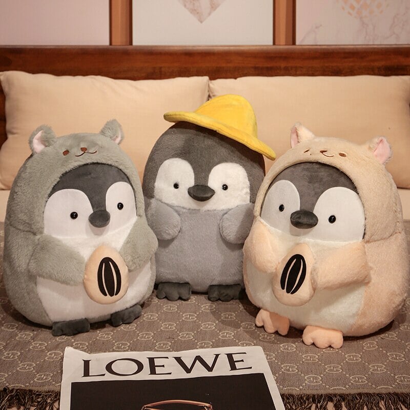 Cute Cuddly Penguin Plushie Family - Image 11