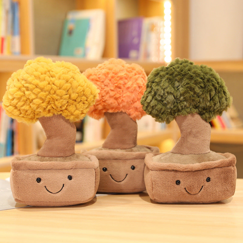 Cute Little Bonsai Tree Buddy Plushies - Image 2