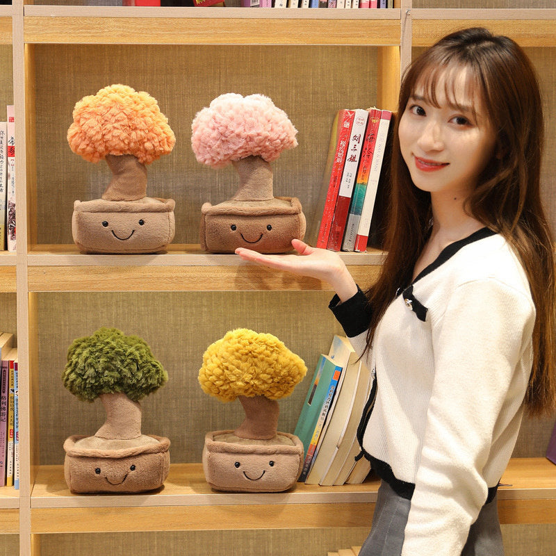 Cute Little Bonsai Tree Buddy Plushies - Image 3